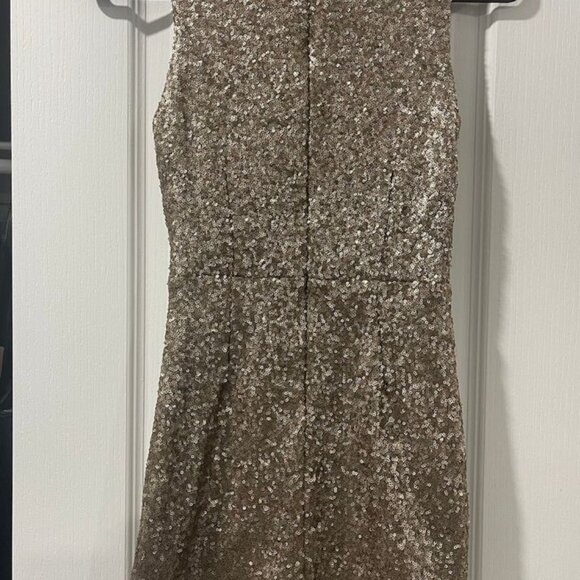 Tobi Gold Sequin New Year's Dress - Picture 5 of 6